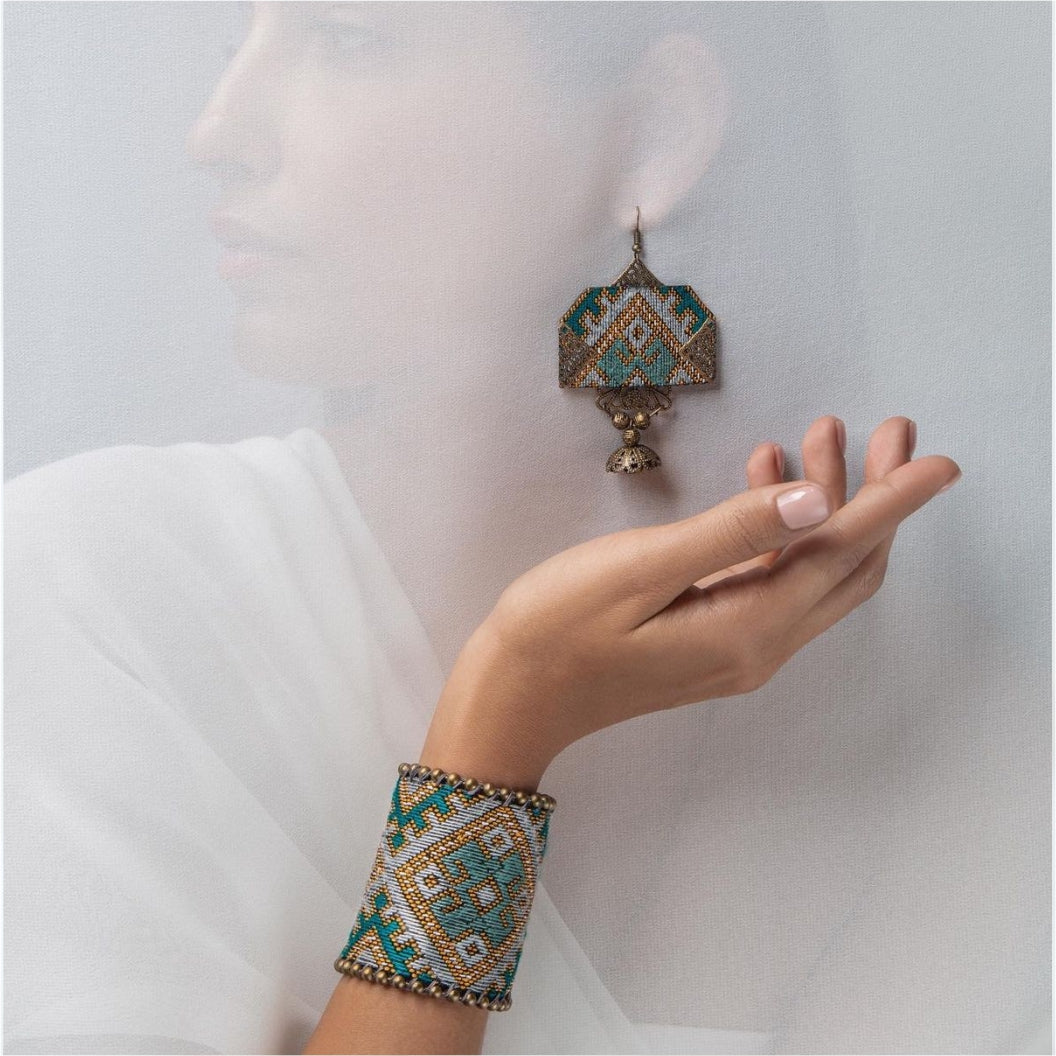 OXIDISED EARINGS
