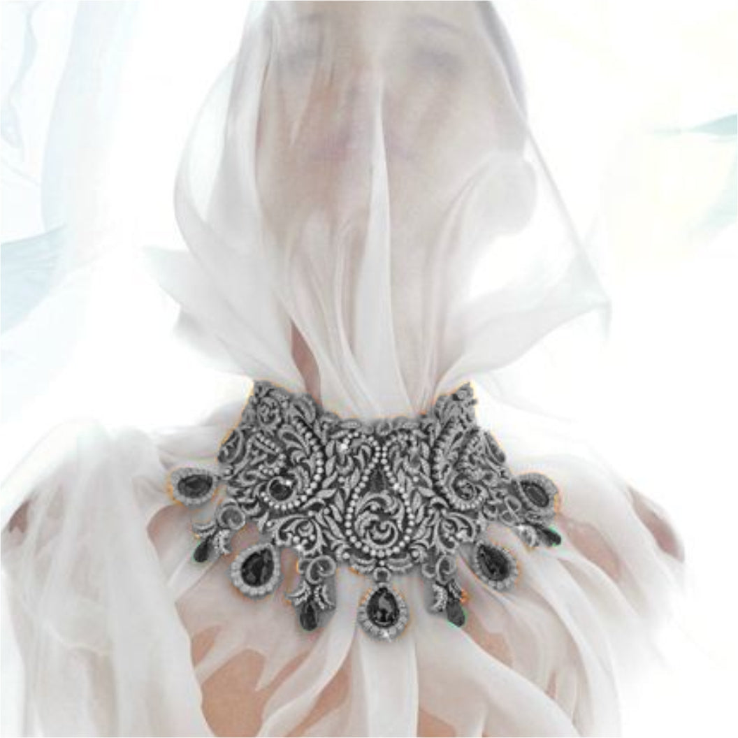 OXIDISED NECKLACE