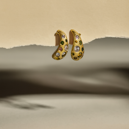 Enchanted Garden Gemstone Studs