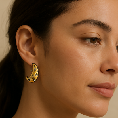 Enchanted Garden Gemstone Studs