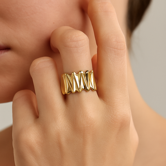 Architectural Aura Ring