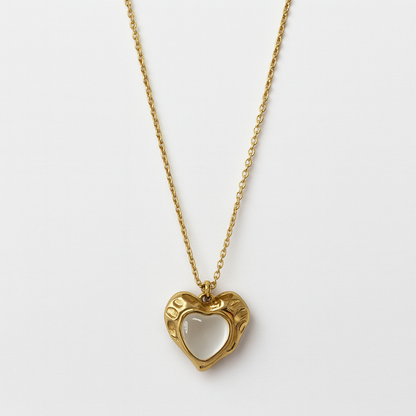 Gilded Heart Radiance Necklace