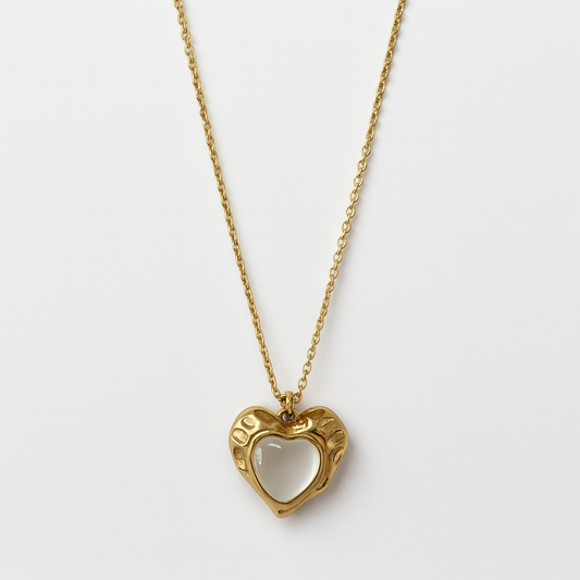 Gilded Heart Radiance Necklace
